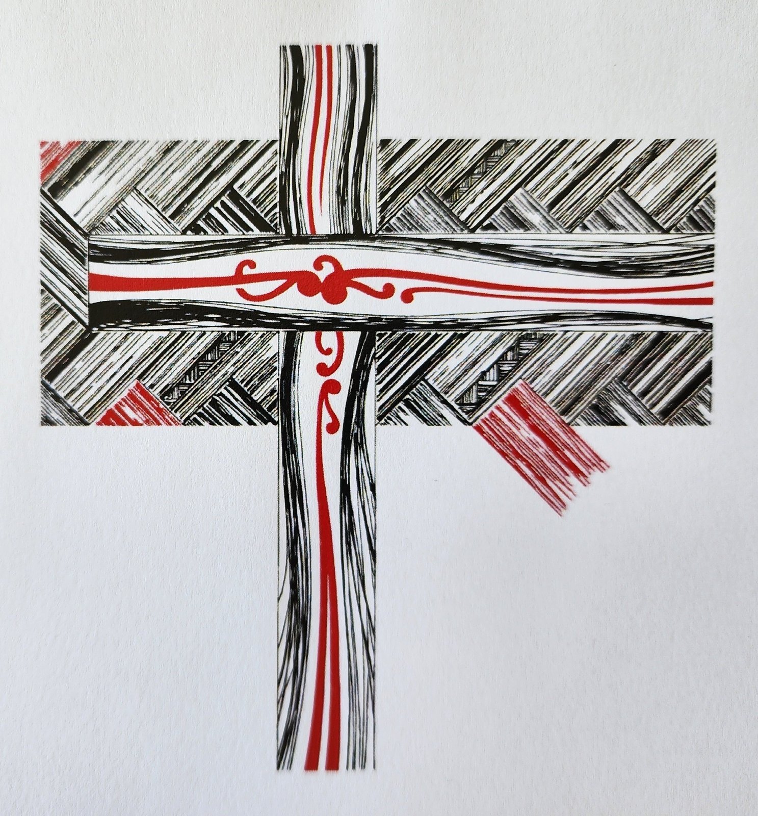The Woven Flax Cross — Te Rīpeka Whiringa Harakeke
